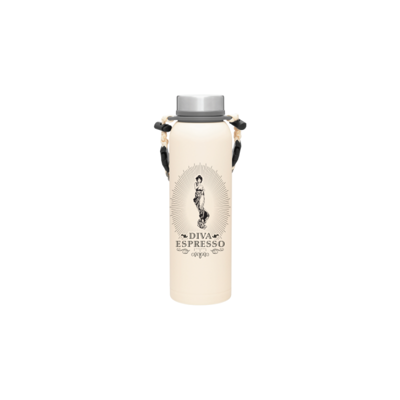 32 oz Water Bottle - Cream