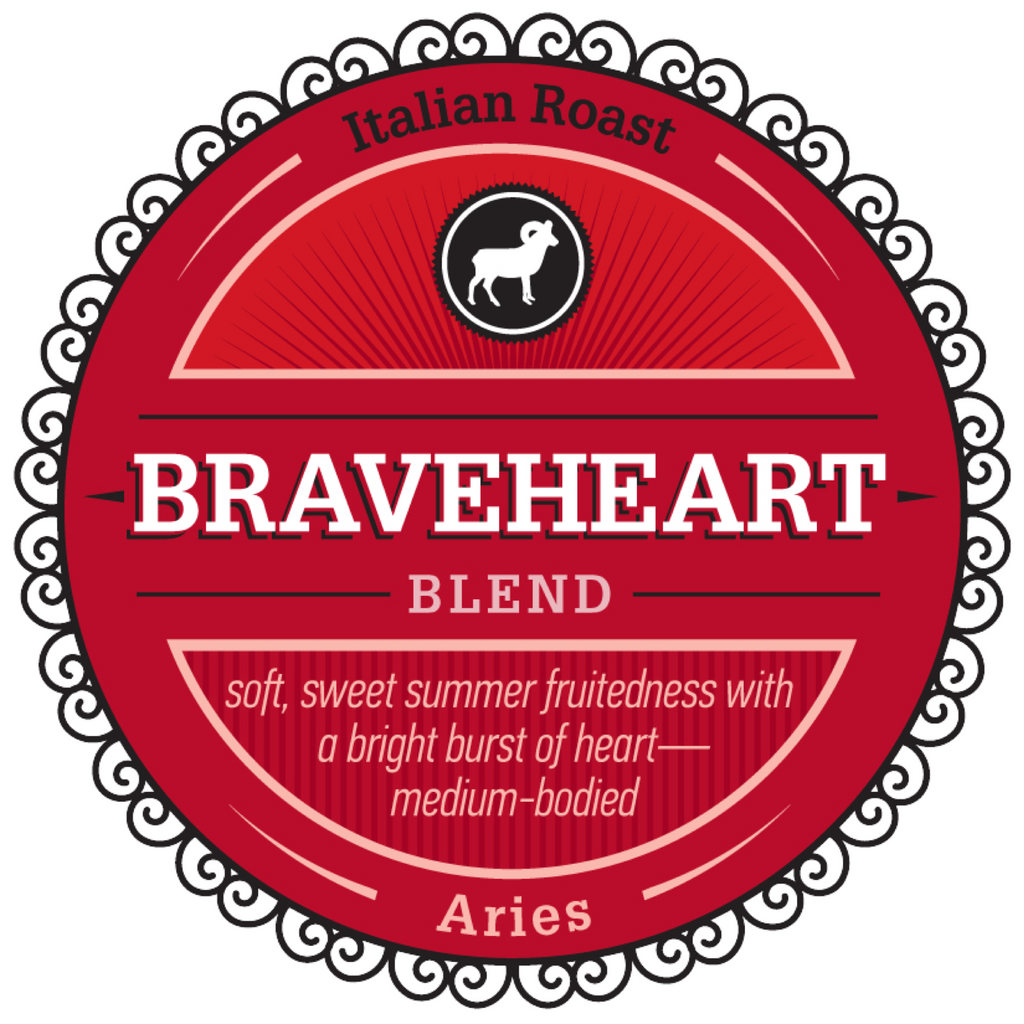 Celebrating Aries with our Featured Birthday Blend - "Braveheart"