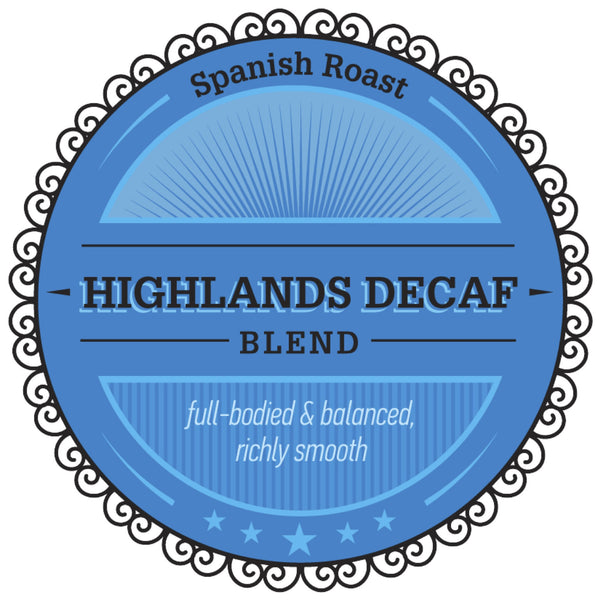 (5 lbs) Highlands Decaf Blend